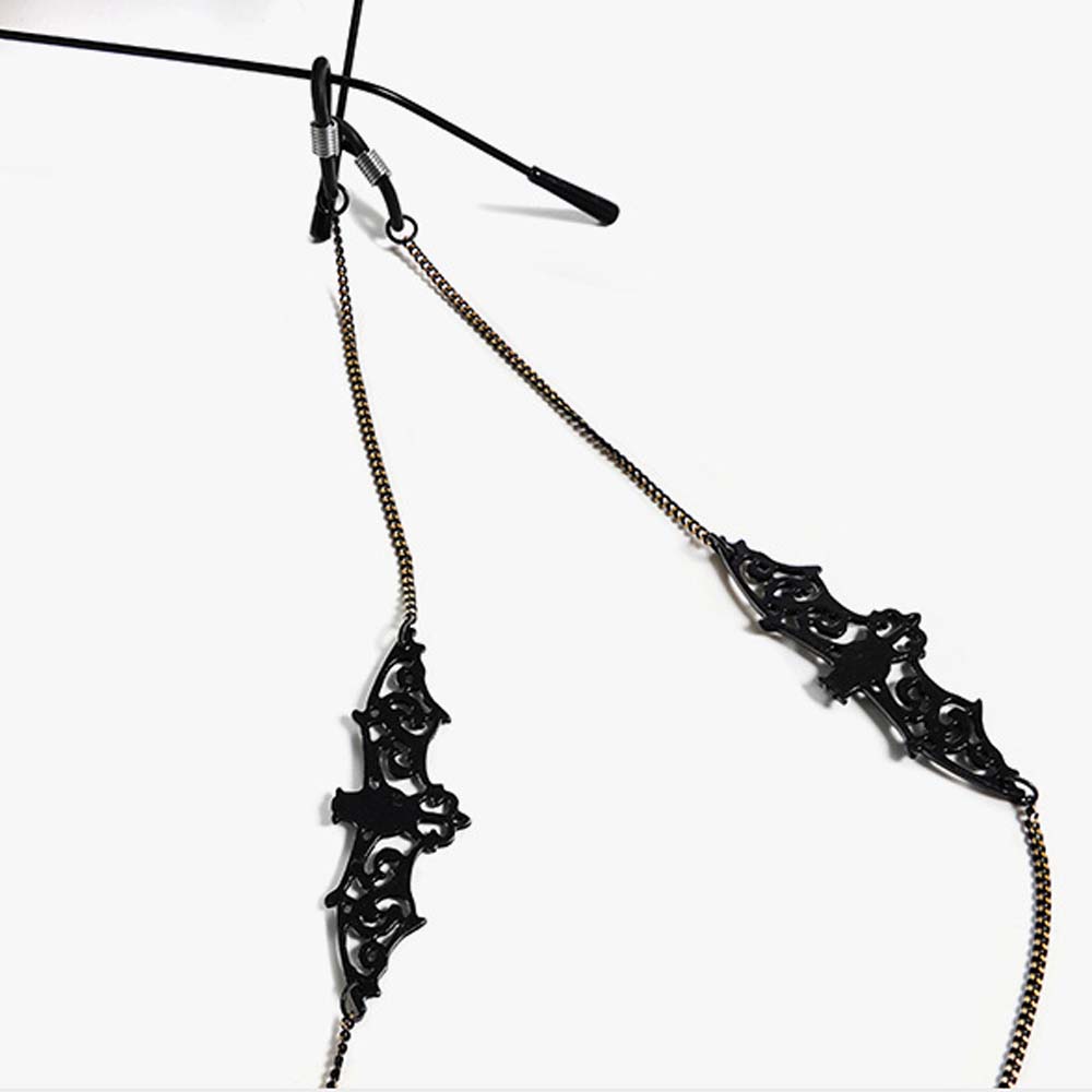 Anti-lost Trendy Retro Hollow  - Mask Chain Holder 评论和价格