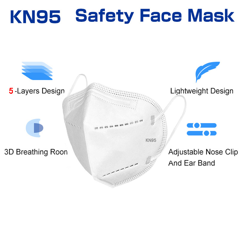10-100PCS mascarillas FFP2 Fac - Disposable Surgical Mask 评论和价格