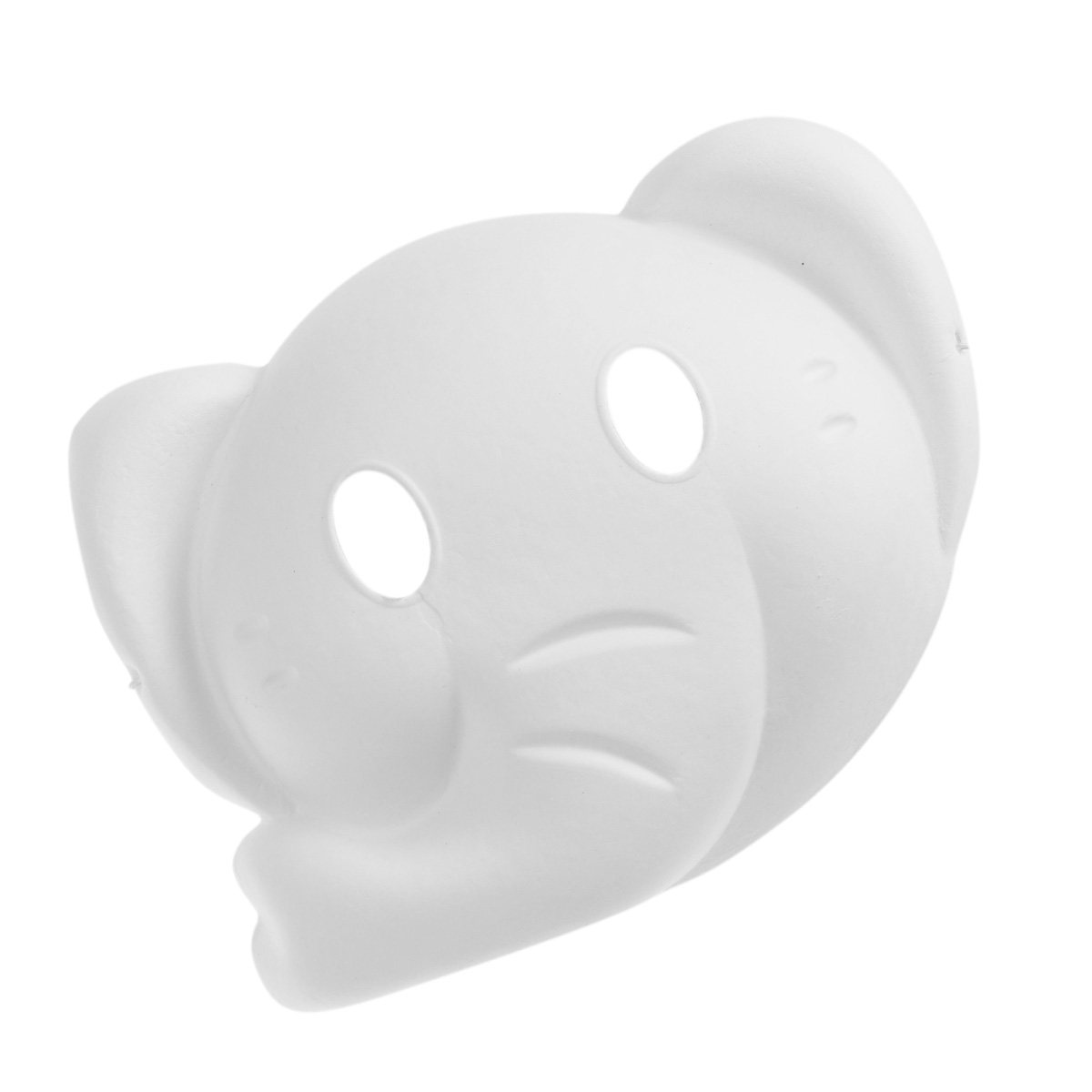 Blank White Full Face Mask for - Kids Face Mask 评论和价格