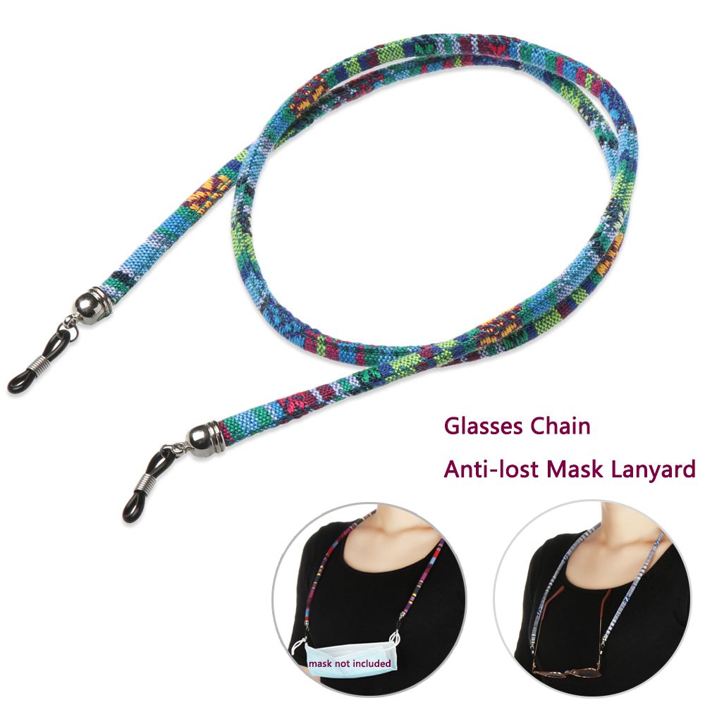 Colorful Neck Strap Sunglasses - Mask Chain Holder 评论和价格