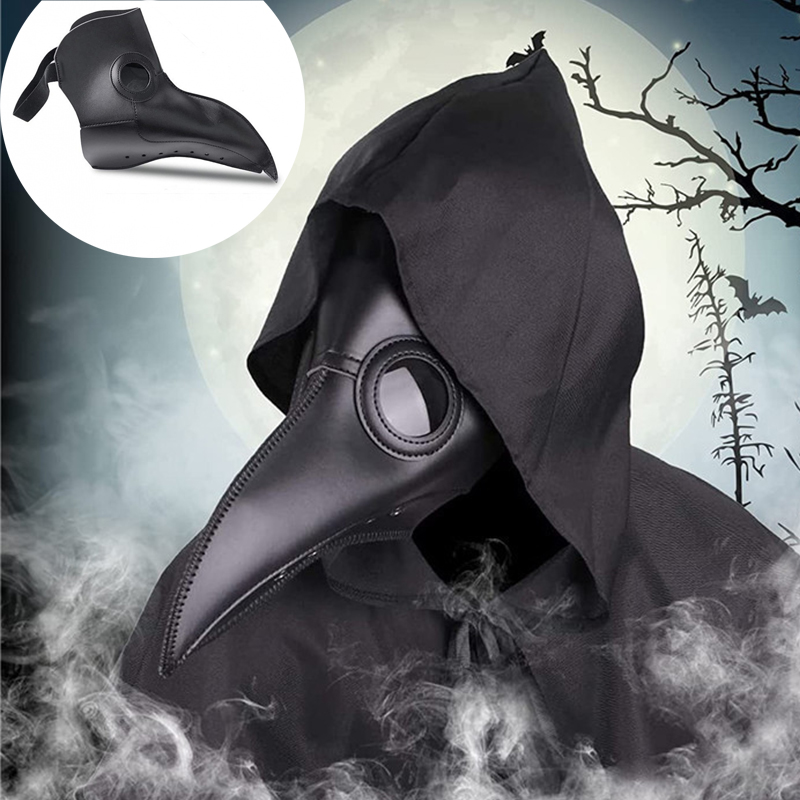 Halloween Black Rubber Plague  - Disposable Surgical Mask 评论和价格